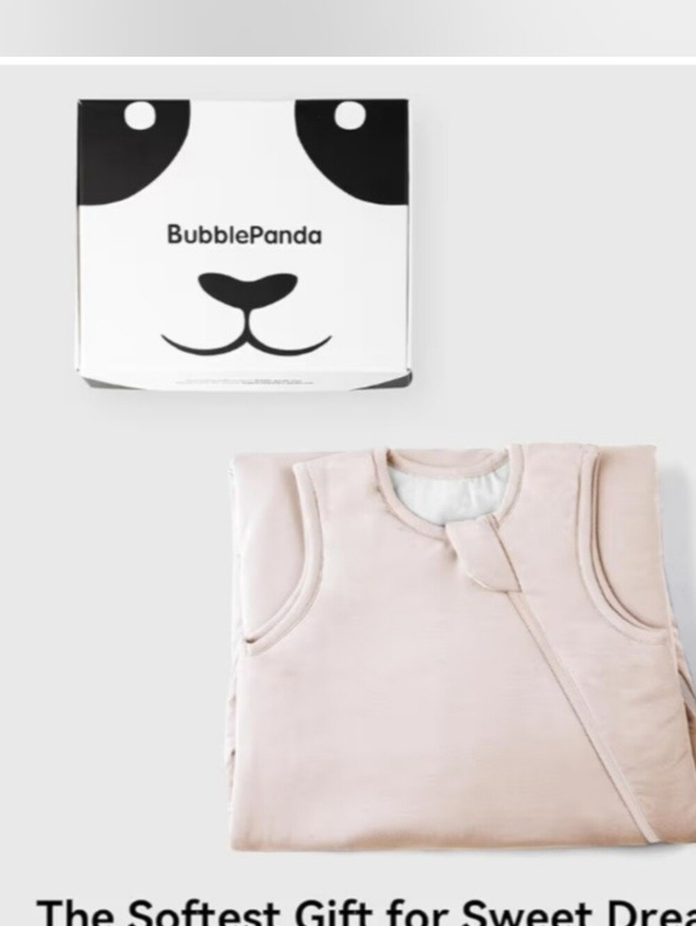 Bubble Panda Pink Sleep Sack